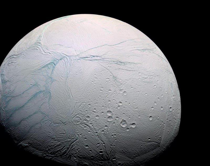 Saturn moon Enceladus