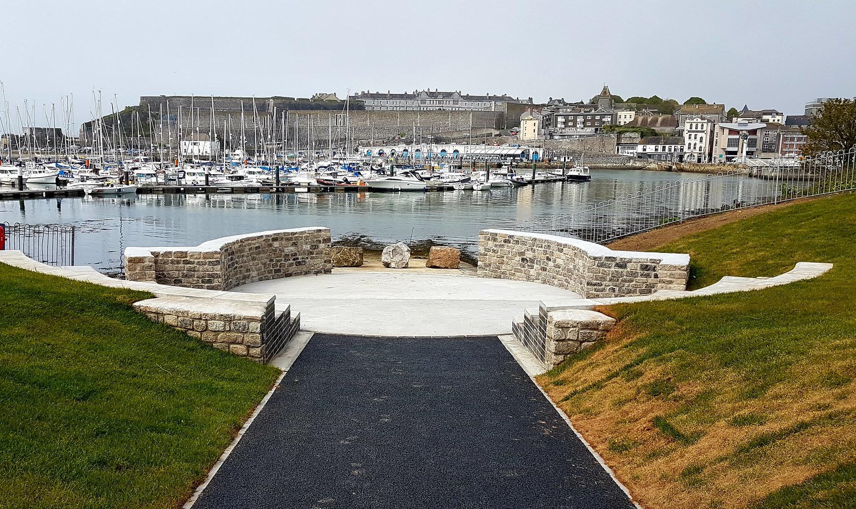 A new coastal amphitheatre in Plymouth, UK, will allow school children to spend more time by the water. Image credit — BlueHealth