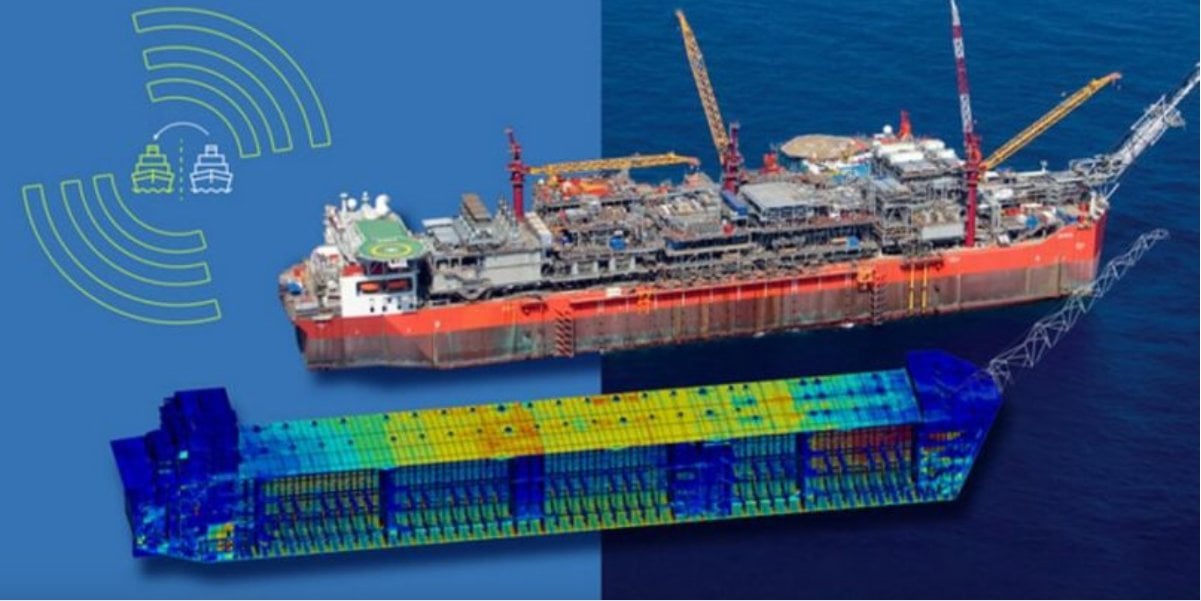 Digital replicas of infrastructure such as oil platforms could help prevent accidents by spotting potential ruptures before they happen. Image credit - Akselos