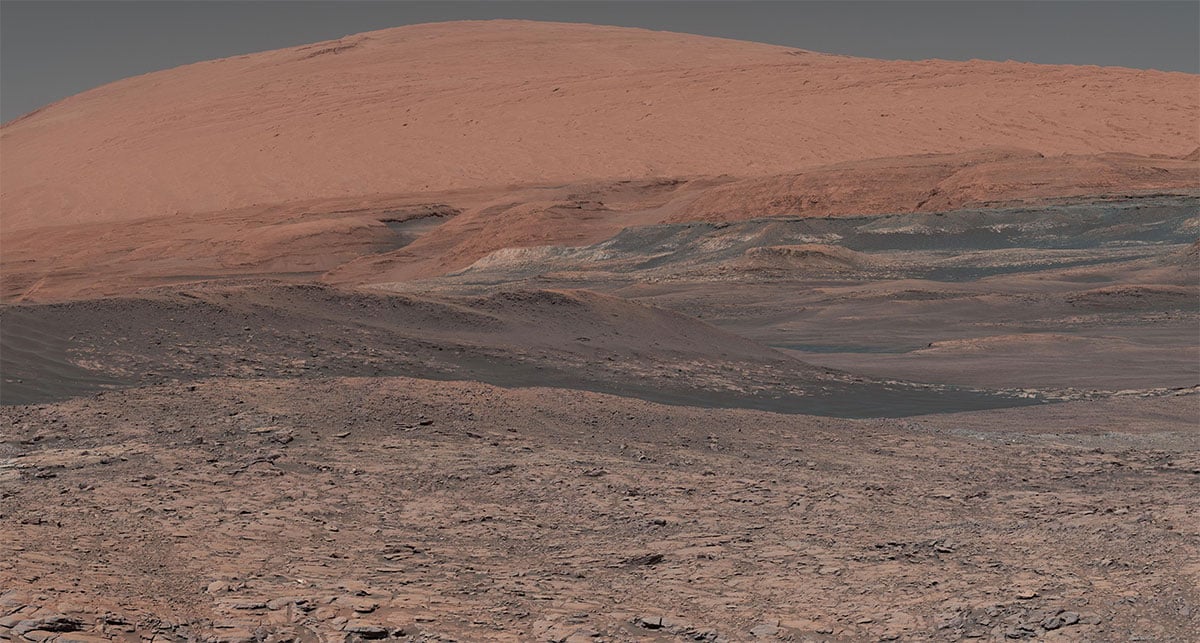 The conditions on early Mars were habitable, says Dr Alberto Fairén. Image credit - NASA